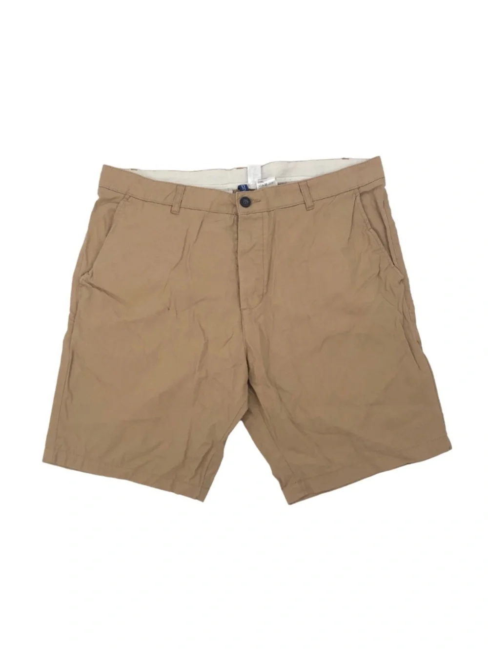 Divided Men's Beige Flat Front Shorts